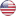 circular logo with the US flag